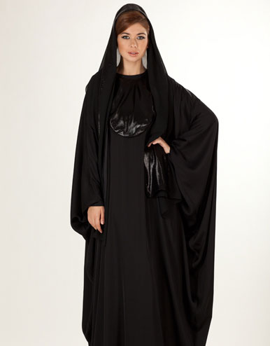  Abaya  noir  dor  ou argent  pas cher